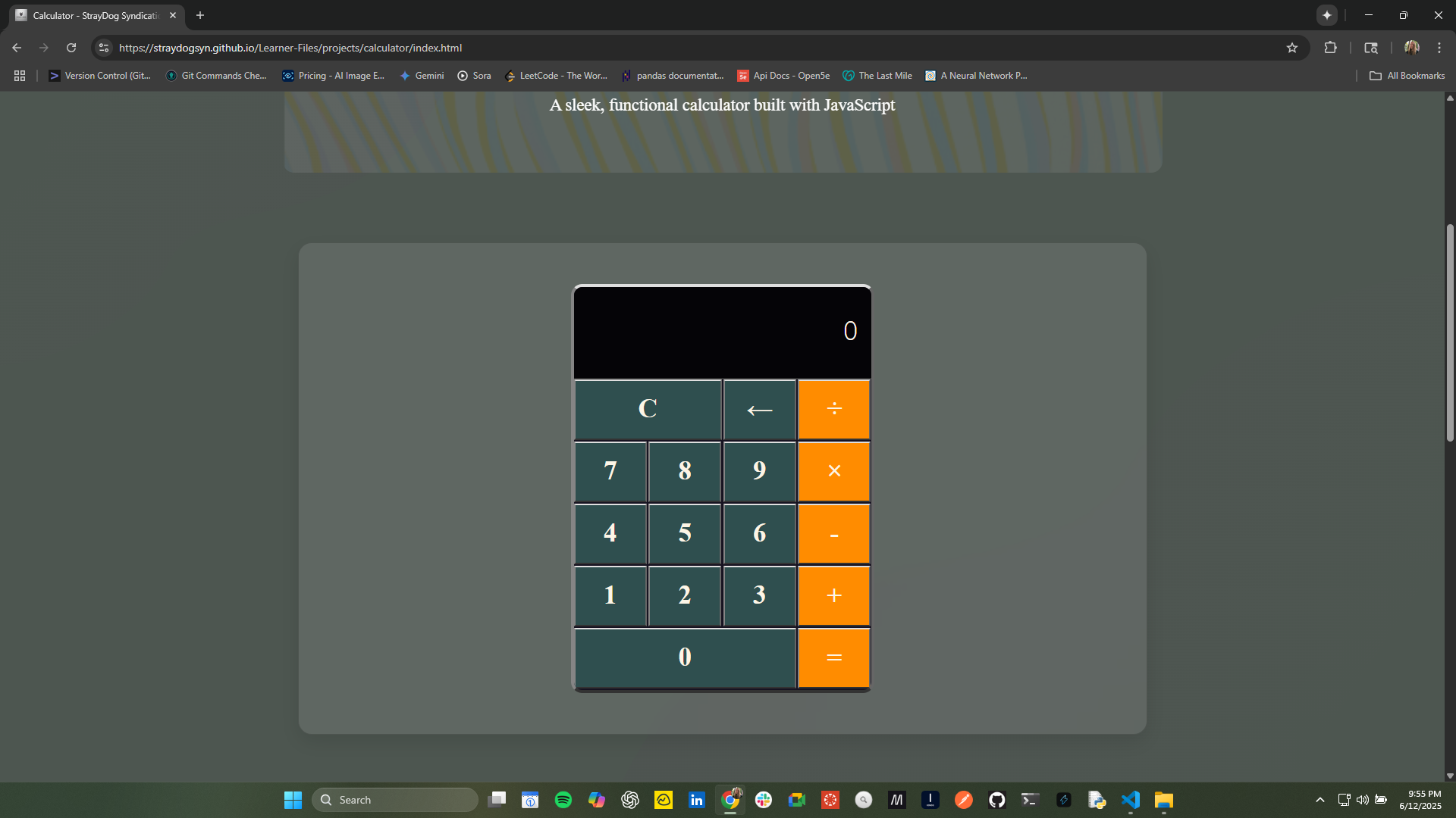 A Basic Calculator
